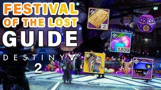 QUICK & EASY Guide Festival Of The Lost 2024 | Candy, Manifested Pages & MORE! ► Destiny 2