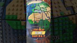 I'm building the LEGO Ideas Globe! I tackled bags 10 & 11 today. #lego #afol