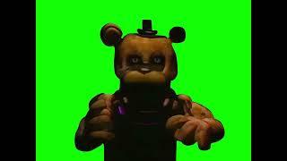 Golden Freddy Shaking FNAF meme - Green Screen