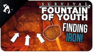 FINDING IRON! | SURVIVAL FOUNTAIN OF YOUTH | Ep15