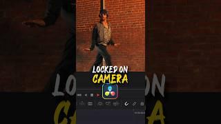 Locked on camera effect in Davinci Resolve
