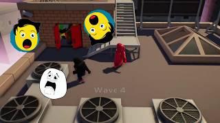 Играем  в Gang beasts [С ботами]