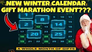 NEW WINTER CALENDAR EVENT In War Robots 10.6 - FREE REWARDS EVERYDAY!!!