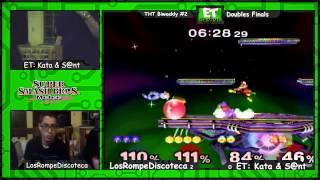 [THT] ET| Kata/ET| Sant (Samus/Shiek) VS NG|Excel_Zero / Hawk (Peach/Fox) Melee Doubles