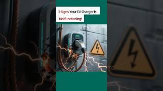 3 Signs Your EV Charger Is Malfunctioning