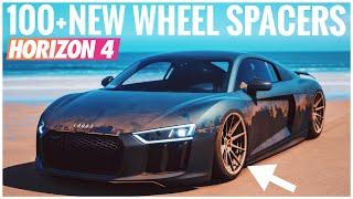 Forza Horizon 4 | All New Cars with Wheel Spacer Option (Adjustable Track Width / Wheel Offset List)