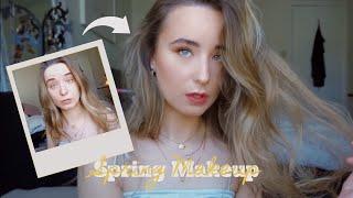 HOW TO GO FROM A CRUSTY SNOWFLAKE TO A GLOWY SPRING QUEEN | Spring Makeup Look