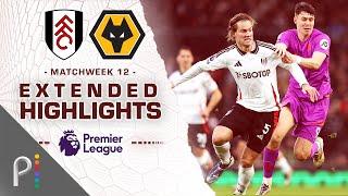 Fulham v. Wolves | PREMIER LEAGUE HIGHLIGHTS | 11/23/2024 | NBC Sports