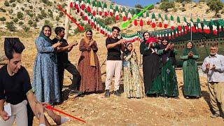 The Story of Fereshteh and Hossein’s Engagement at Zahra’s Nomadic Family Celebration