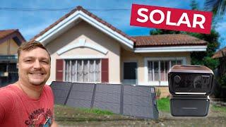 Solar Powering My Philippines Home (EcoFlow RIVER 3 Max Plus)