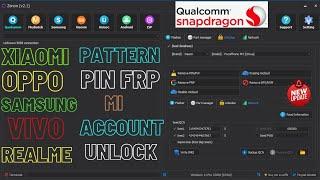 Zenon New Security Unlock Tool 2023,Oppo Vivo Xiaomi Realme Pattern Pin Frp Mi Account Unlock Tool