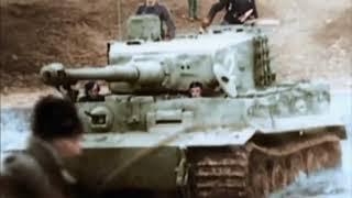 Rare WW2 footage German Tiger I Tank destroy Soviet T-34 Tank at Battle of Kursk in 1943