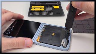 Battery Replacement on Samsung Galaxy Z Flip6 Using HOTO Precision Screwdriver Kit