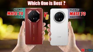  Duel High Tech!! Huawei Mate 70 RS Vs Huawei Mate 70 Pro Off in a Smartphone Showdown!