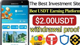 Usdt Earning Site | Usdt Income 2024 | Usdt mining platform | new usdt shopping mall website 2024