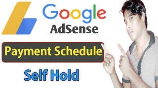 Adsense payment schedule | Self Hold | Adsense payment schedule kaise kare