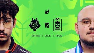 G2 v MKOI | 2025 LEC Spring Playoffs | Grand Final | Game 1