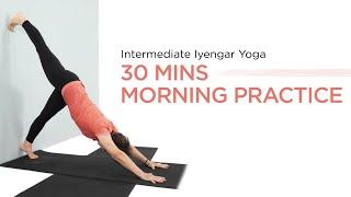 Iyengar Yoga Morning practice-Intermediate level