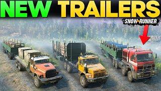 New Amazing Semi-Trailers in SnowRunner For Logging and other Cargo You Need to Know