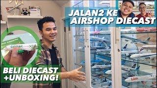 Hunting Miniatur Pesawat ke AIRSHOP DIECAST + Unboxing! (Feat. Rahmat Dhani & Kenny Hendrian)