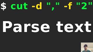 Using the Cut Command to Parse a CSV File by Delimiters and Characters
