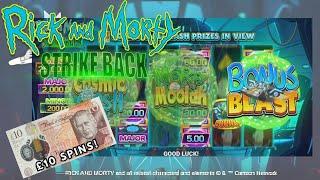 Rick And Morty Strike Back Slot | £10 Spins With An Early Bonus! | Mr Gamble