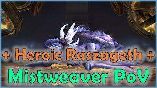 Heroic Raszageth | Vault of Incarnates | The Ministry - Ragnaros | Mistweaver Monk PoV | First Kill