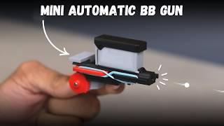 Building a Mini Automatic BB Gun | DIY Tank fires BBs