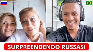 Brasileiro SURPREENDE russos ao falar RUSSO FLUENTE no OmeTV #40