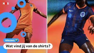 Dit zijn de nieuwe shirts van Oranje voor het EK voetbal