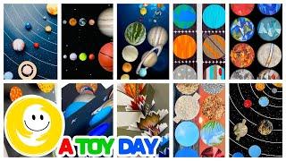 Top 10 DIY Learn Planets Compilation 🪐 | Best 10 Solar System Projects for kids to learn planets