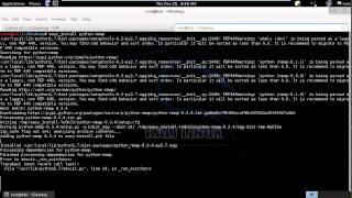 how to installing python packages kali linux-- python-nmap package install