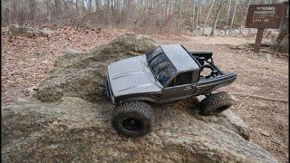 Toyota IR60 Scale Rock Crawl | TRX4m