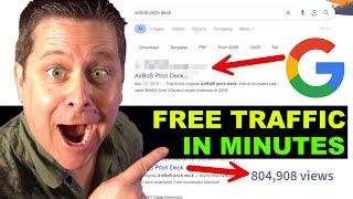 I Got Ranked #1 on Google in 3 Minutes - Secret Traffic Hack!