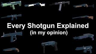 every shotguns explained in Phantom Forces