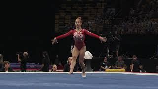 Audrey Davis – Floor Exercise – 2018 U.S. Gymnastics Championships – Senior Women Day 1