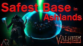 BUNKER Base in ASHLANDS: Step-by-Step Instructions! - Valheim -