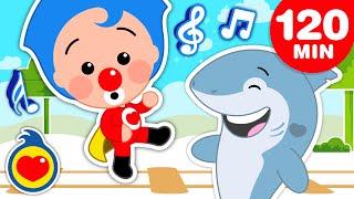 El Tren de Plim Plim - Y Las Mejores Canciones Infantiles Para Bailar (120 Min)  Plim Plim