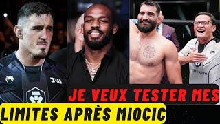 Jon Jones veut affronter Aspinall s'il détruit miocic, St Denis ment sur Woirin