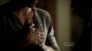 Damon teaches Elena self-defense, No one's gonna hurt you scene The Vampire Diaries 3x06