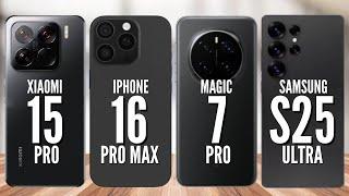 Xiaomi 15 Pro vs iPhone 16 Pro Max vs Honor Magic 7 Pro vs Samsung S25 Ultra | Kemono Tech