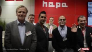 Hapa AG auf der Heim+Handwerk Messe München 2016