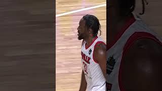 The most interesting free throw you'll see today! #TBT #TheVille #Basketball #Chinanu