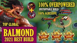 100% Aggressive & Fearless! Balmond Best Build 2021 |  Top Global Balmond Gameplay | Mobile Legends