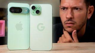 ¿Realmente son TAN IGUALES? iPhone 15 vs Pixel 9