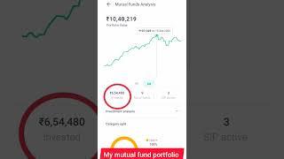 Mutual Fund Portfolio Analysis #sip #shorts
