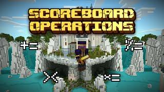 Scoreboard Operations Explained! (Minecraft Bedrock Command Tutorial)