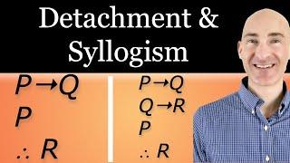What is the Law of Detachment and the Law of Syllogism?