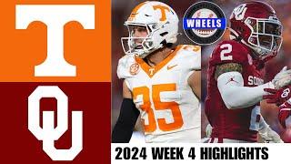 #6 Tennessee vs #15 Oklahoma | Full Game Highlights | 2024 College Football Highlights