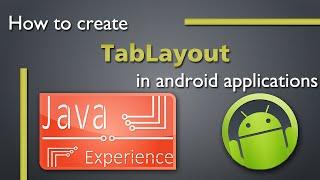 Android TabLayout example source code